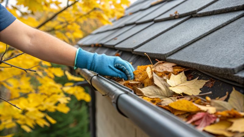 Fall Gutter Installation